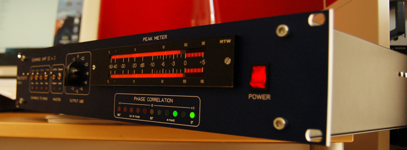 Der fertig aufgebaute Summierer von vorn