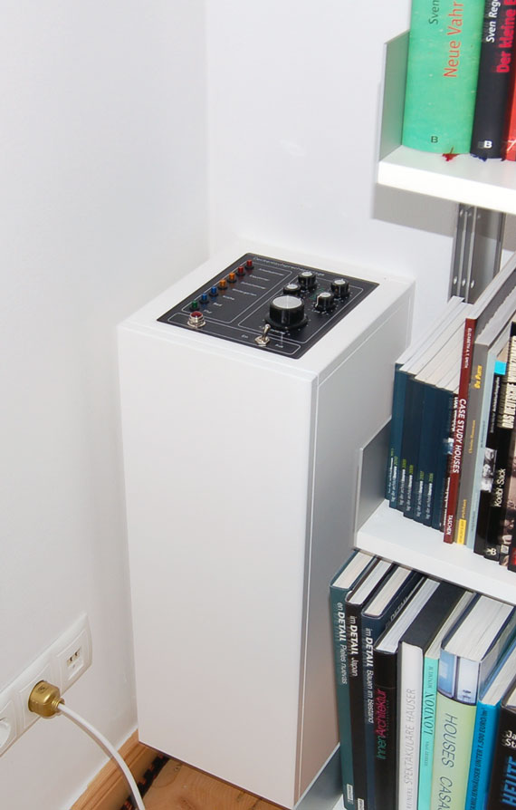 Gesamtansicht Deckenlautsprecheranlage