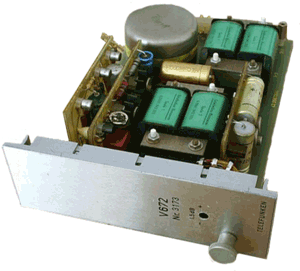 Siemens V672-Modul geöffnet